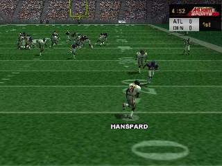 NFL Quarterback Club 2000 back cover for Nintendo 64